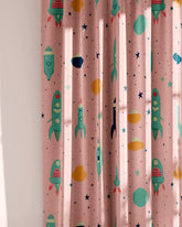 Rideau chambre enfant Mission Cosmos