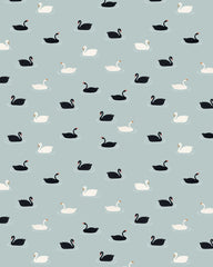 Rideau chambre enfant Lac Bleu