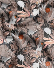 Tissu d'ameublement Oiseaux d’Automne