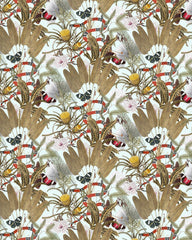 Rideau Jardin des Serpents Rouges