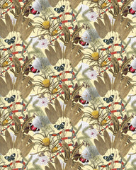 Rideau Jardin des Serpents Rouges