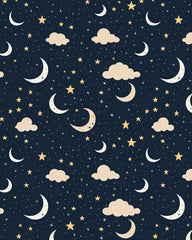 Rideau chambre enfant Nuit Câline