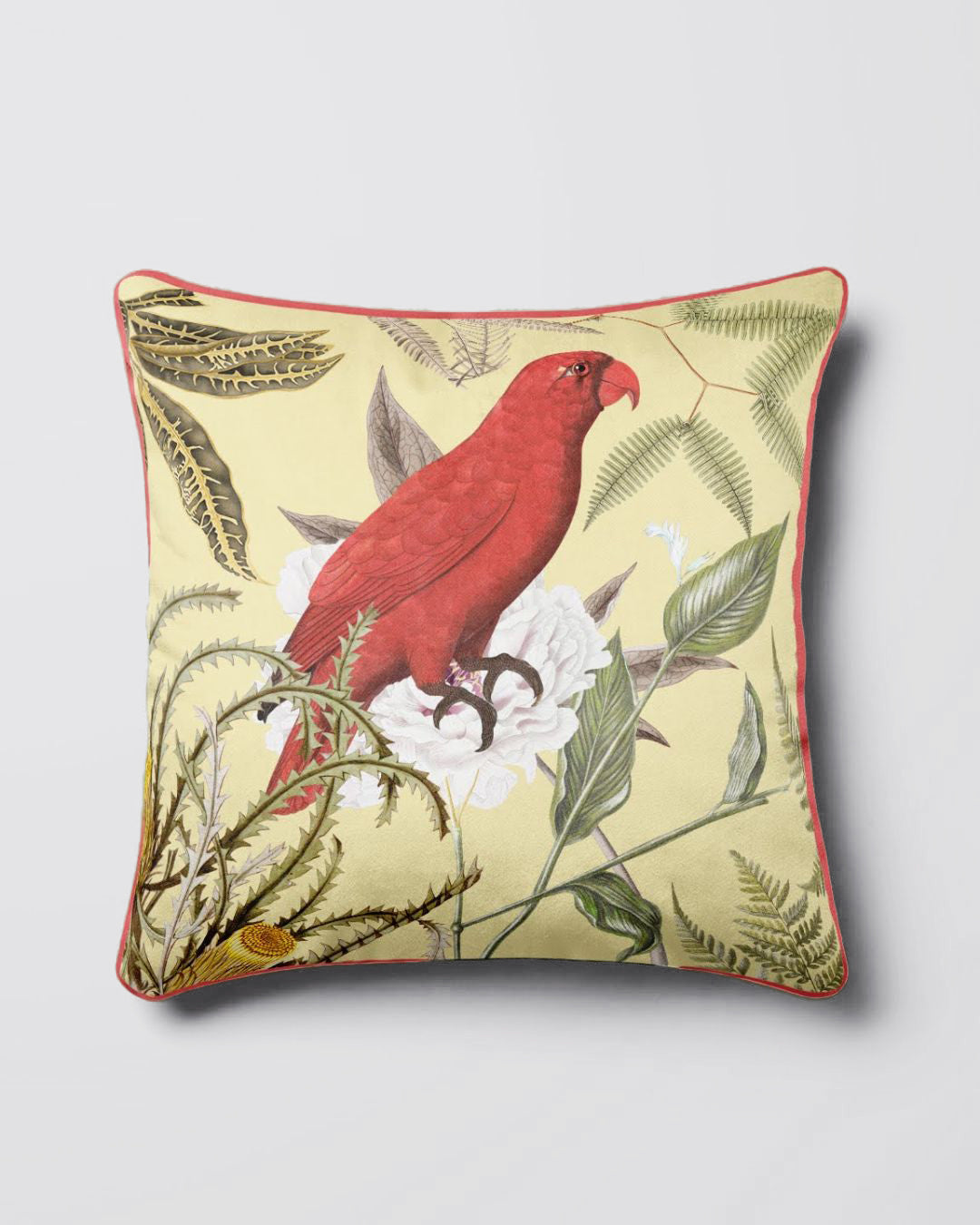 Coussin Jardin des Serpents Rouges 3
