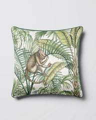 Coussin Singes et Palmiers 1